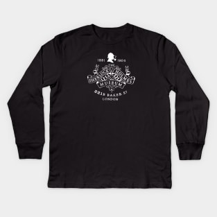 Sherlock Holmes Museum logo Kids Long Sleeve T-Shirt